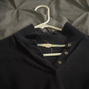 J. Crew Blue Turtleneck Sweater